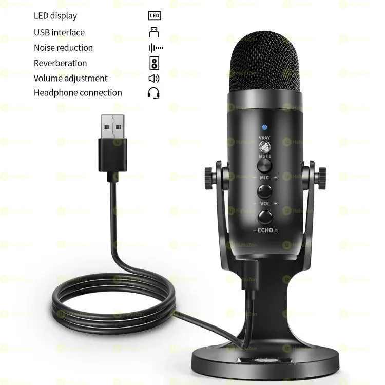 Professional Microphone for Vocal Studio Recording Set Stand