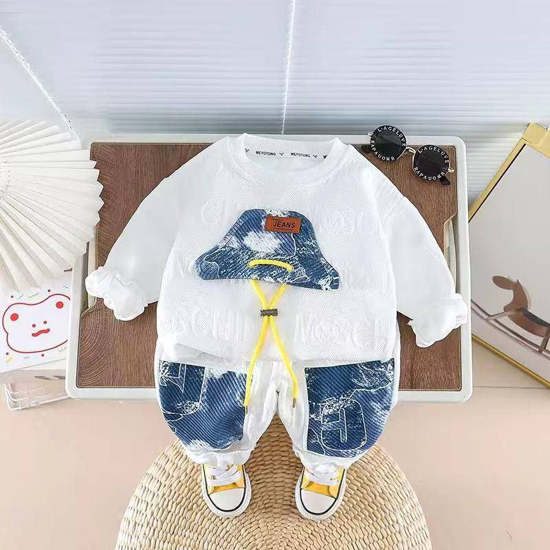 Spring And Autumn Baby 2Pc Set Outfit