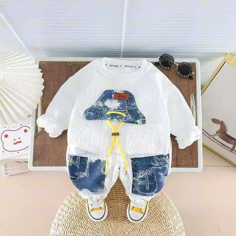 Spring And Autumn Baby 2Pc Set Outfit