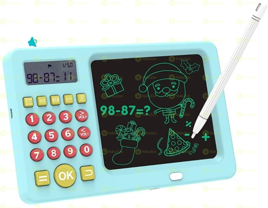 Kids Calculator and LCD Drawing Board