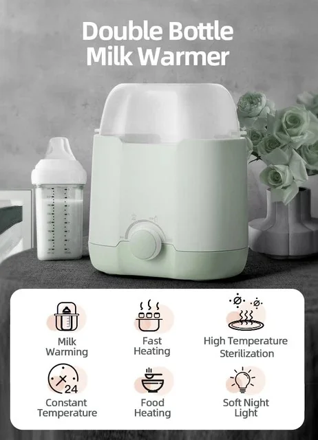 Double Bottle Milk Warmer