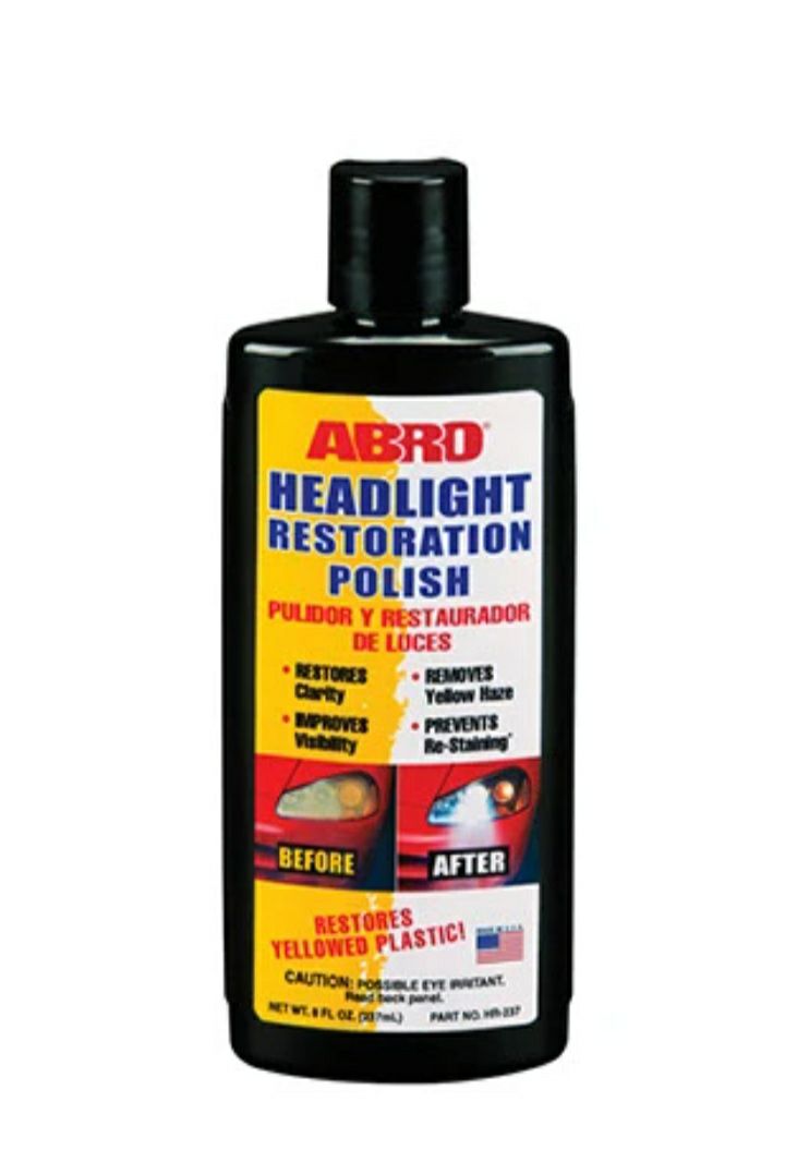Abro Headlight Restoration Polish