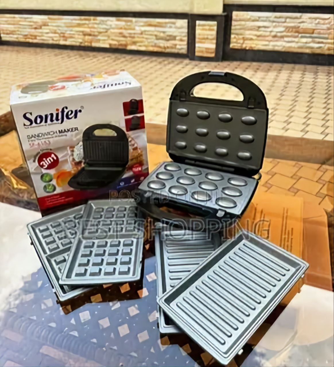 SONIFER 3 IN 1 SNACK MAKER