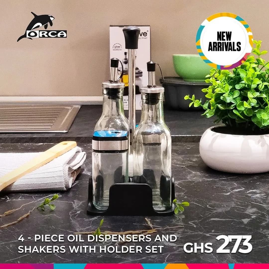 4  Set Seasoning Bottles