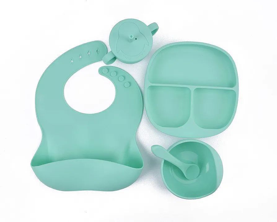 Premium Silicone Baby Feeding Set