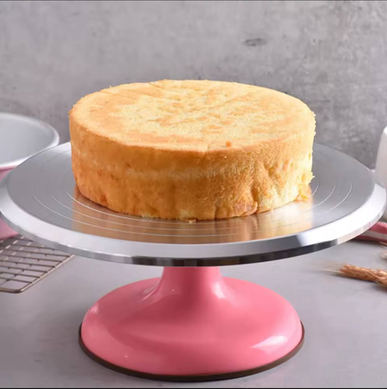 Cake Turntable Revolving Cake Stand