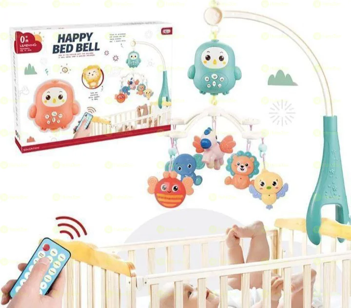 Baby Bed Bell With Det Achable Toys
