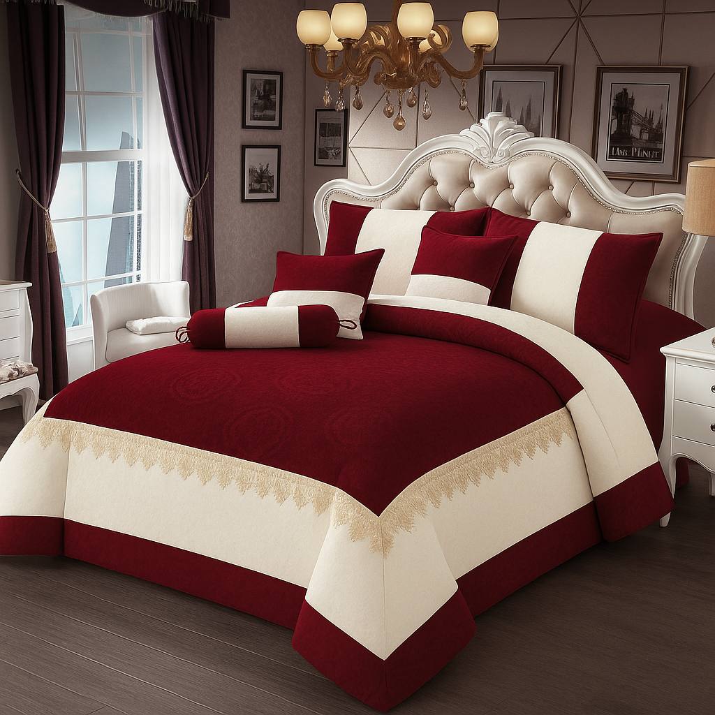 Seven Pcs Comforter Set