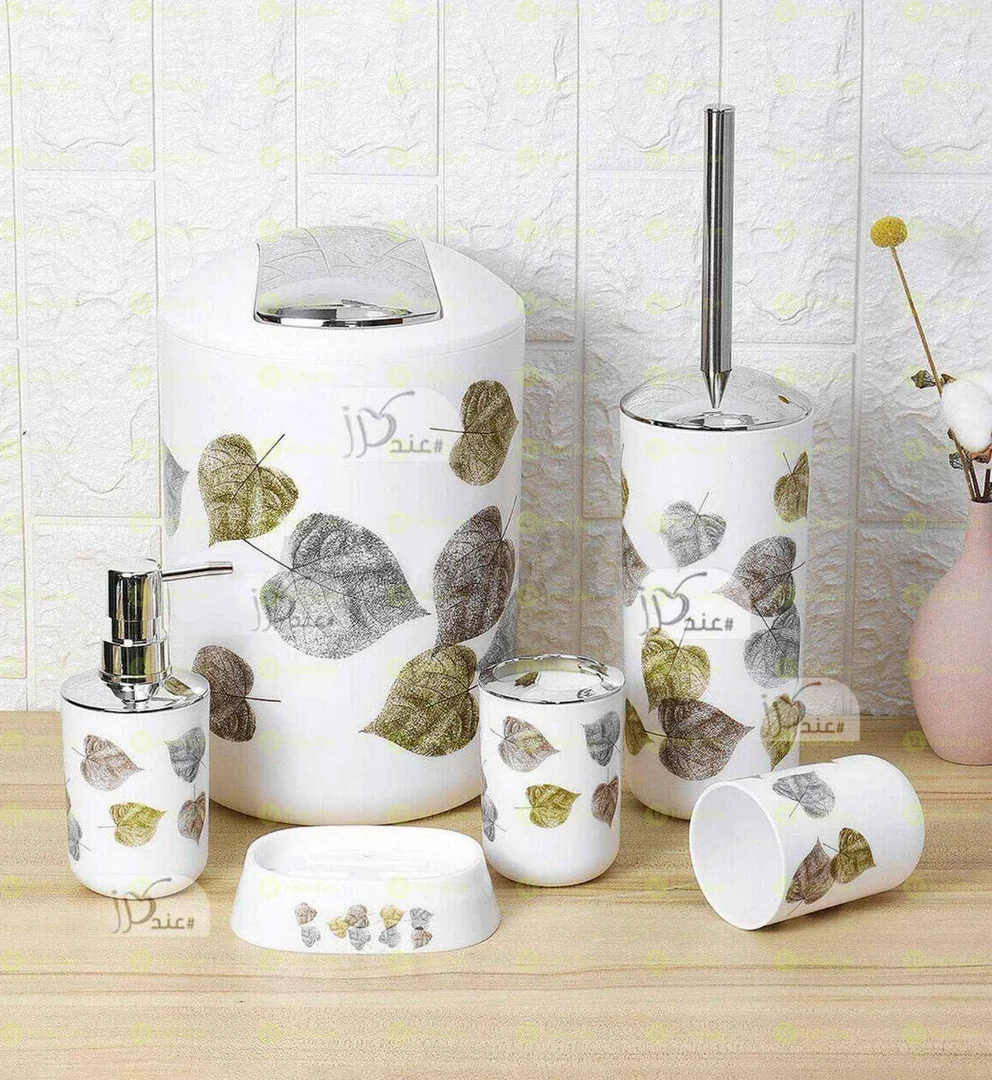 6 Pieces Bathroom Accessory Set