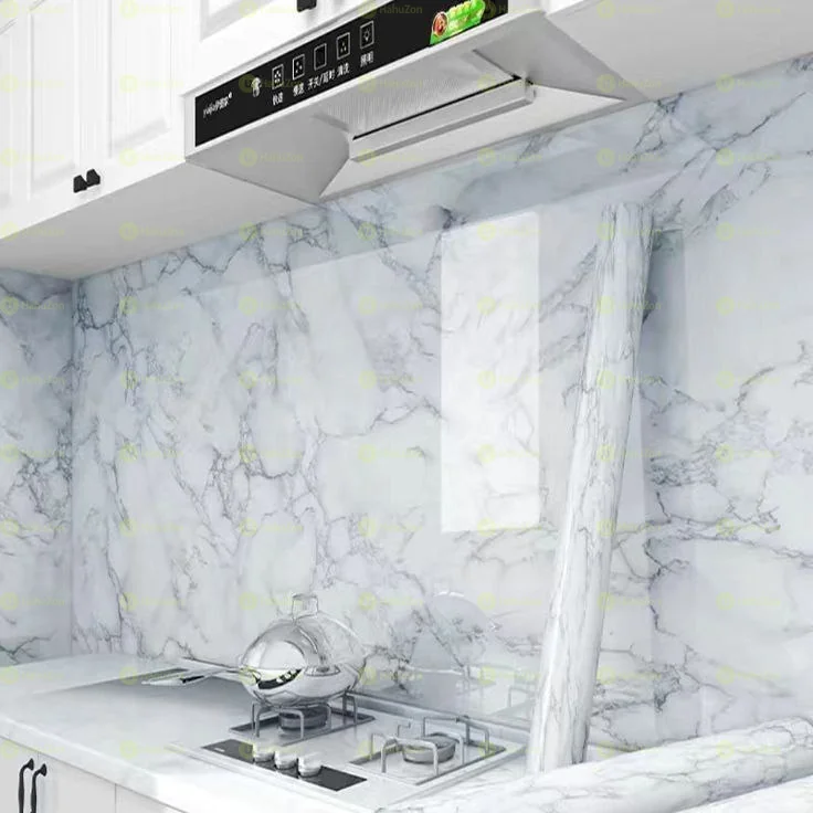 Marble Pattern Proof Self Adhesive Wall Sticker