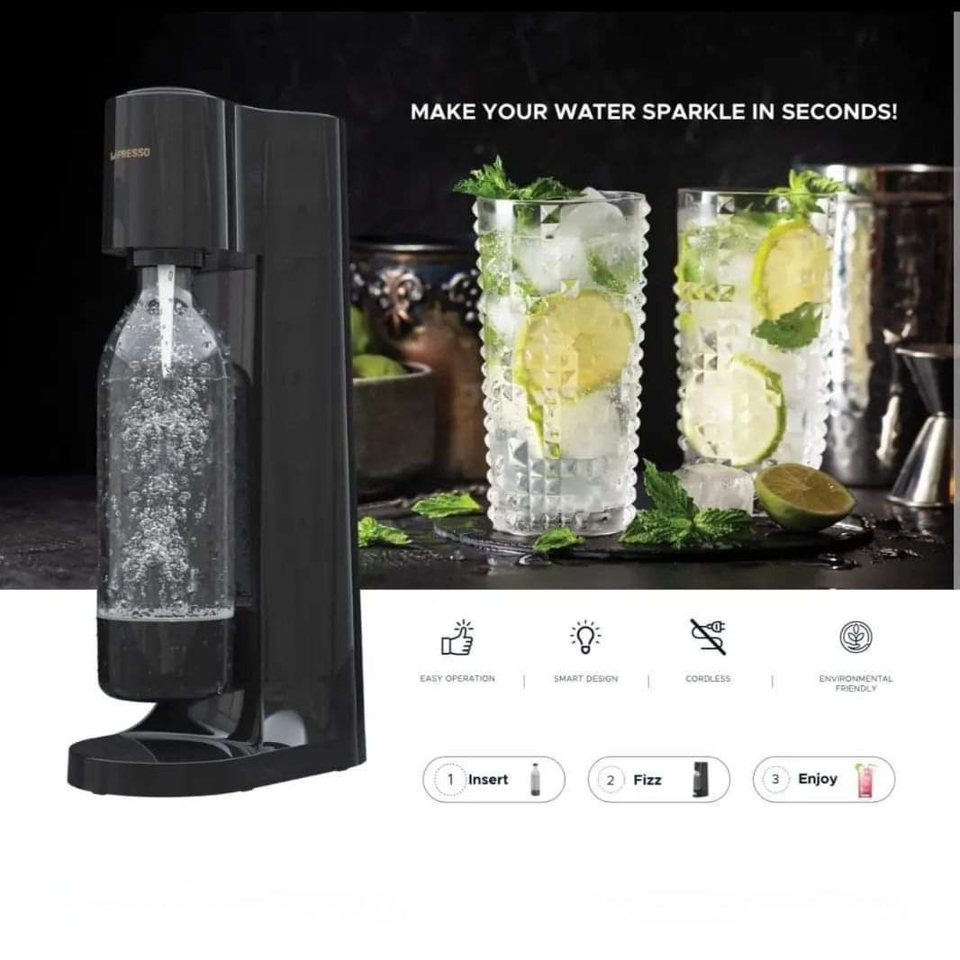 LePresso Sparkling Water Instant Carbonation Machine
