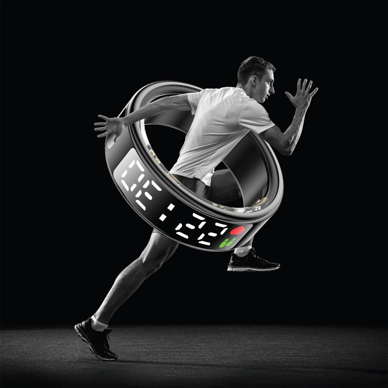 Smart Ring Pro With Digital Display