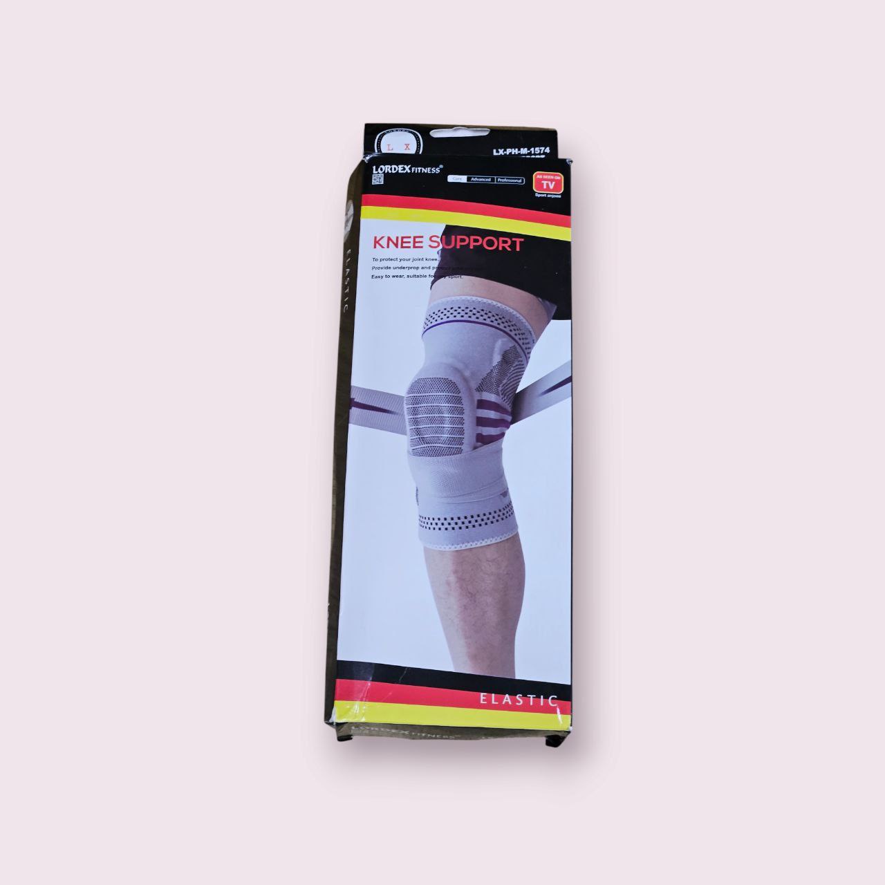 Knee Support Sleeve With Adjustable Straps