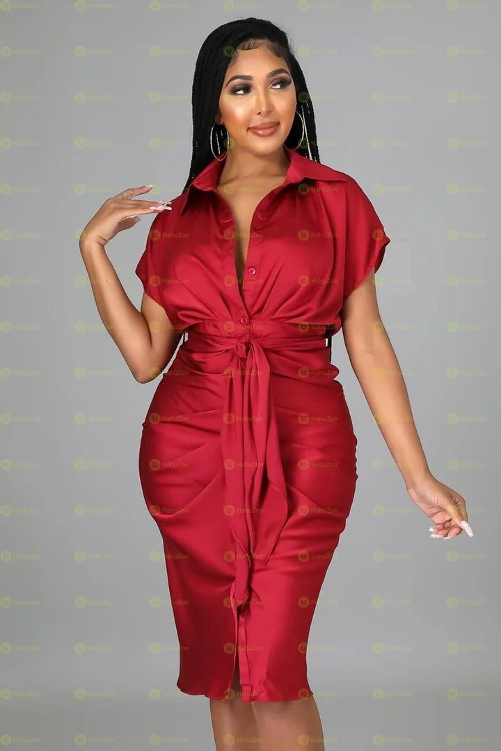 Red Ladies Dress