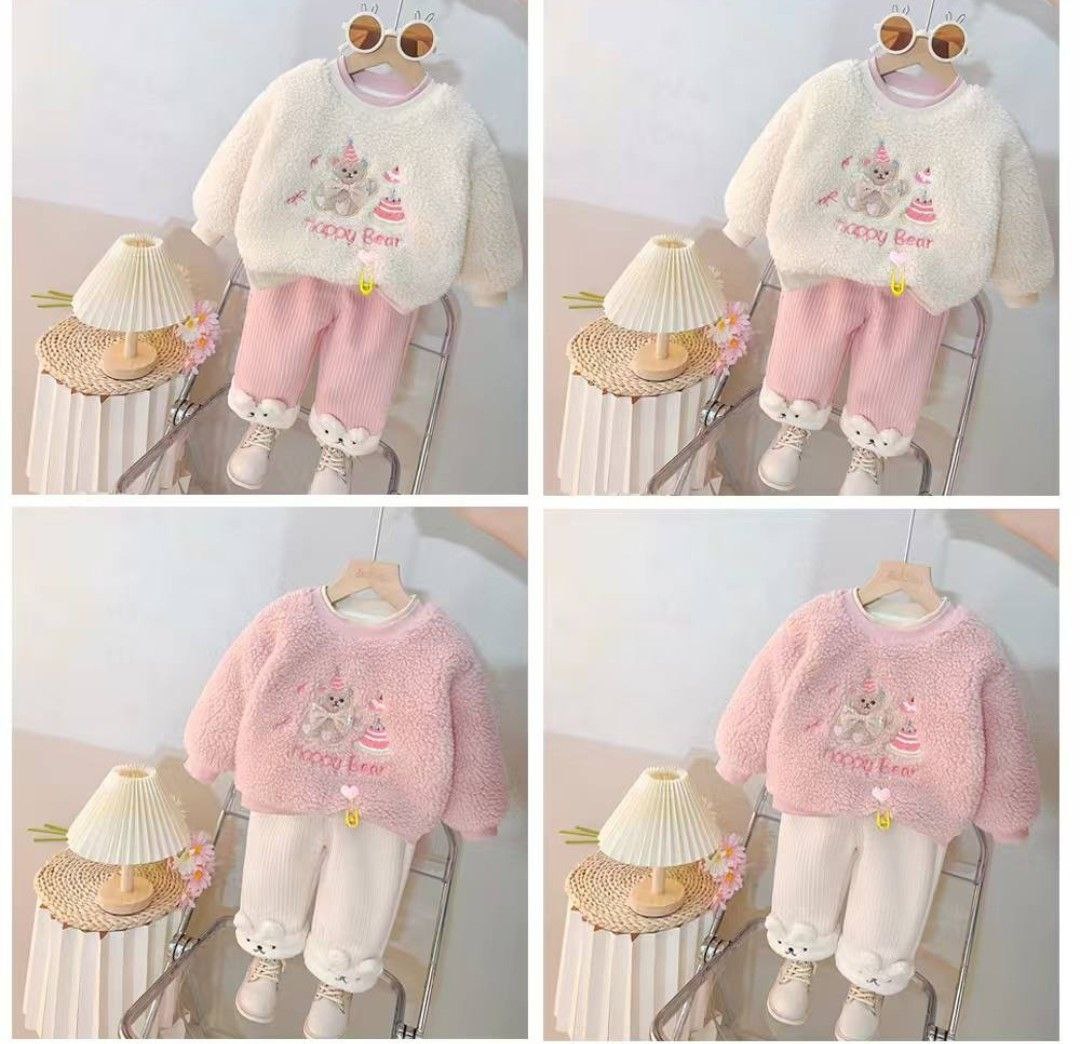 2 Pcs Baby Kids Outfit