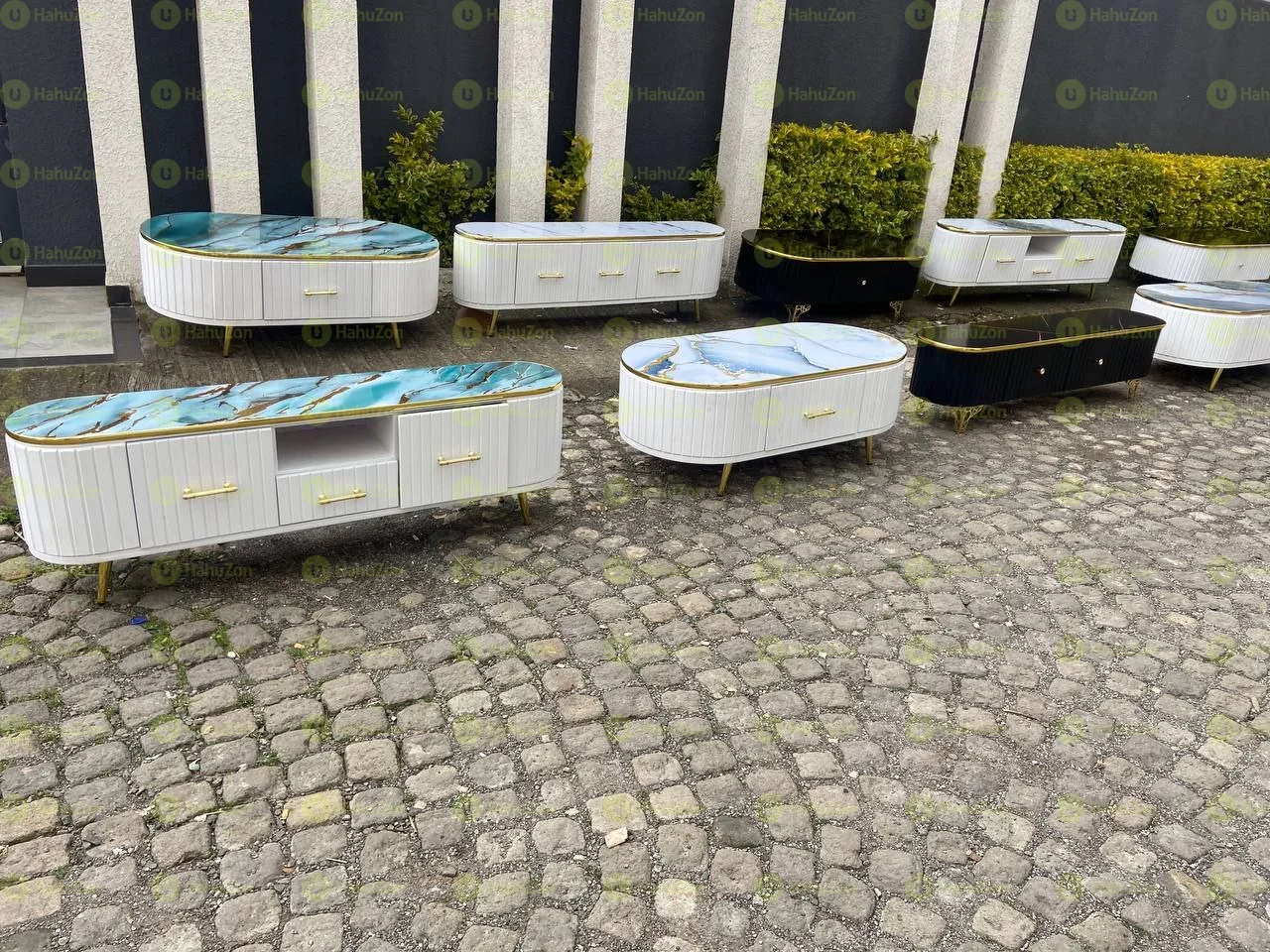 ማች ጠረቤዛ እና ቲቪ ስታንድ