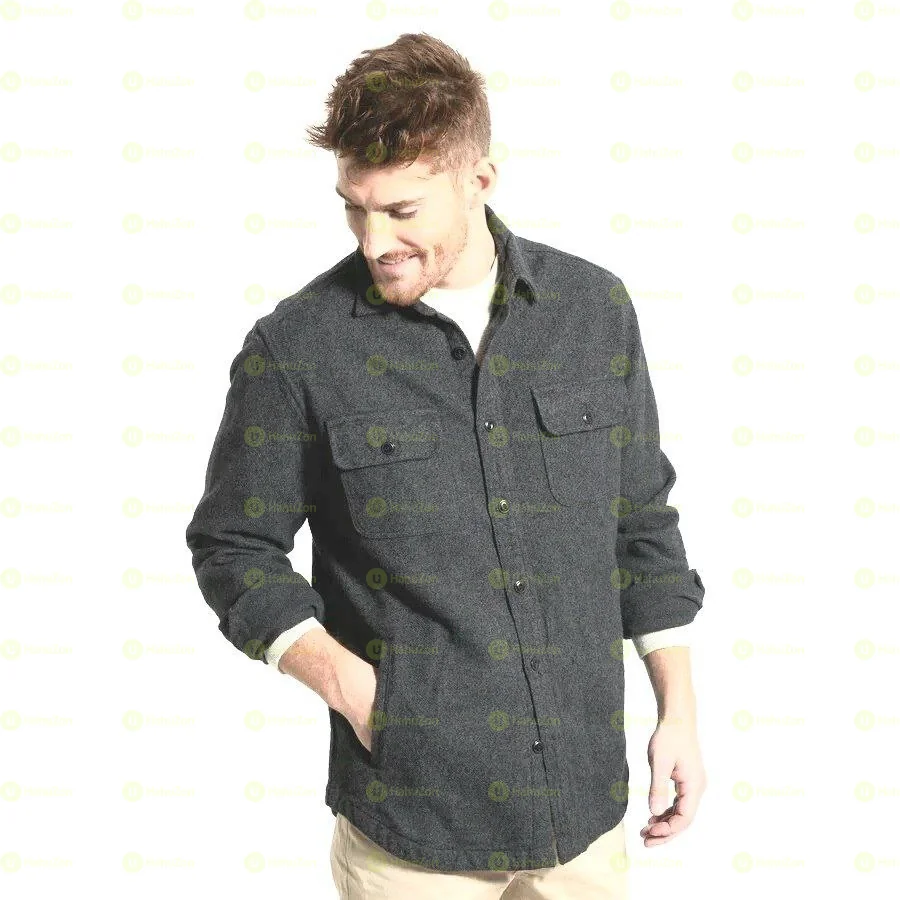 Wool Men's Overshirt