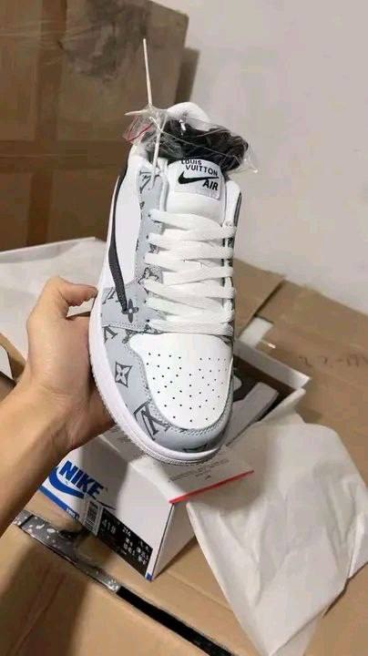 Air Jordan 1 Low Louis Vuitton Men's Shoes