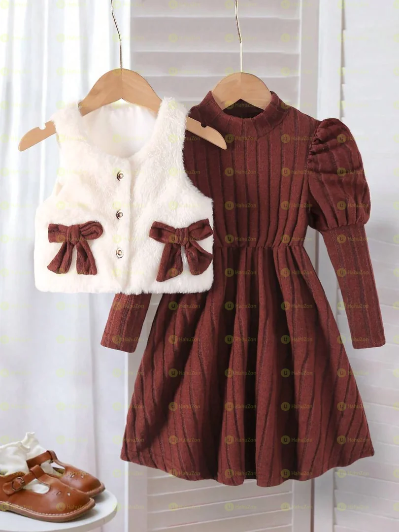 2pcs Baby Girl Casual Clothes