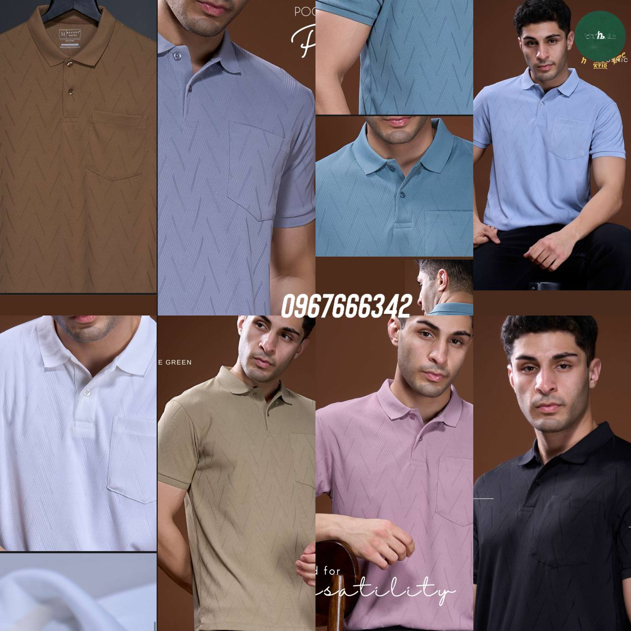 MaxZone Pocket Polo Men's Shirt