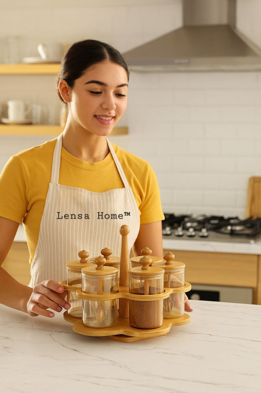 ባለ 6 ተሽከርካሪ የቅመም ማስቀመጫ