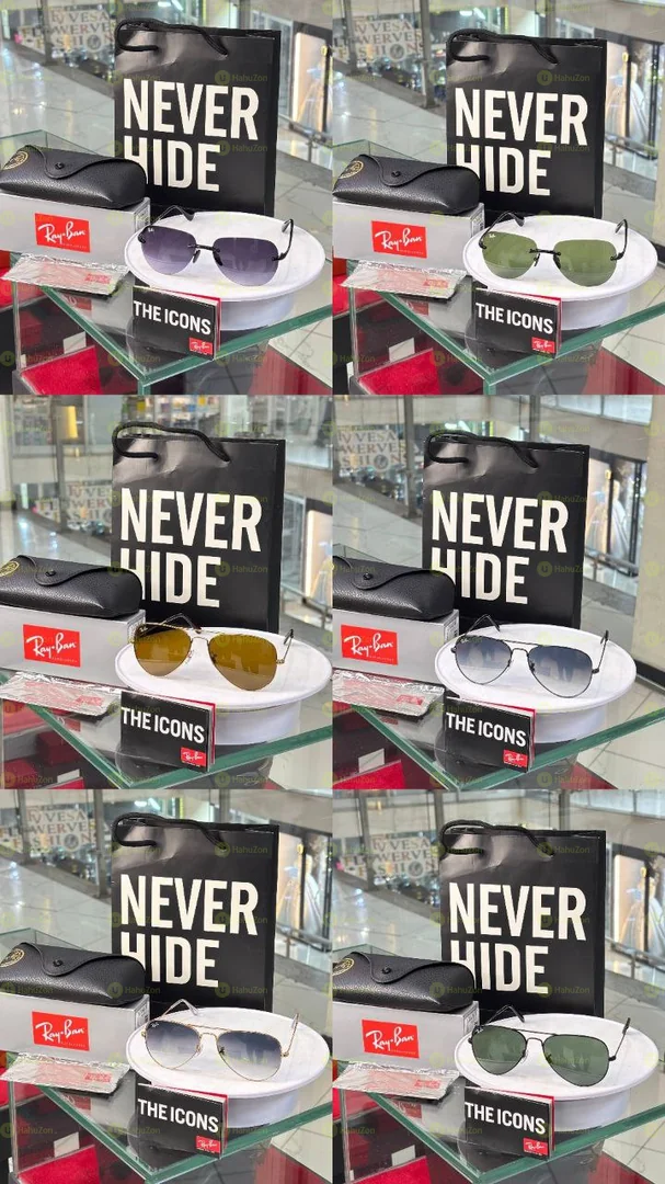 Orignal Rayban Rimless Sunglasses