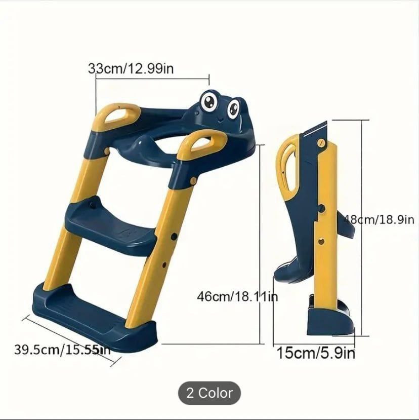 3 in 1 Toddler  Potty Training Seat Chair with Ladder