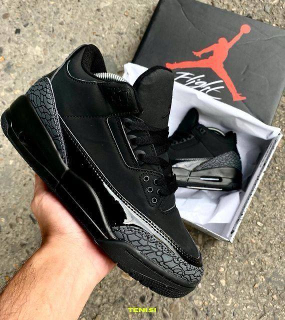 Air Jordan 3 Blackcat Men's Shoes