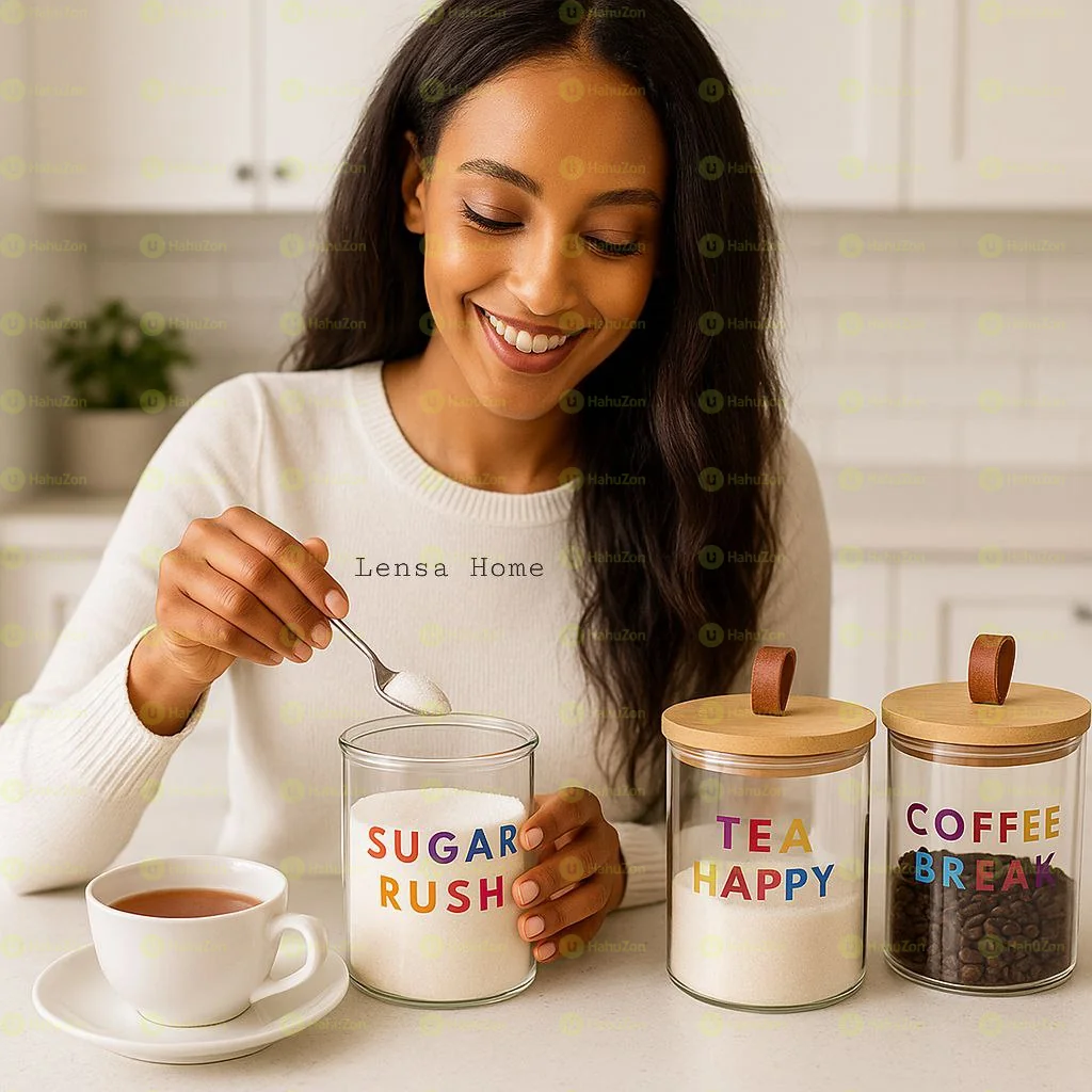 ውብ የመስታወት ጃሮች