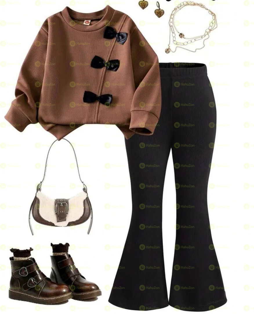 2 Pcs Baby Girl Outfit