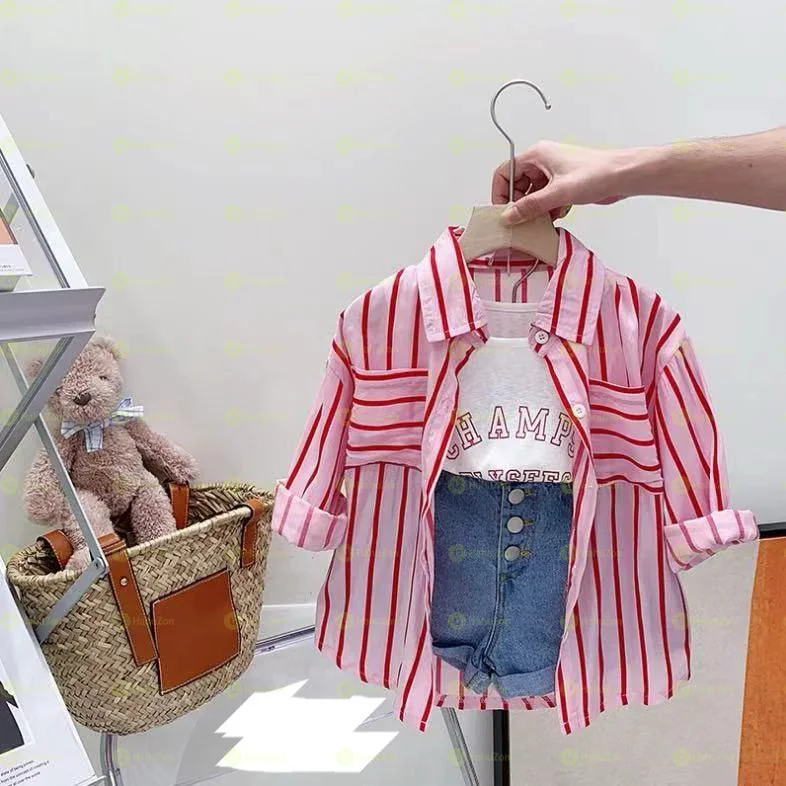 3 Pcs Baby Girl Outfit