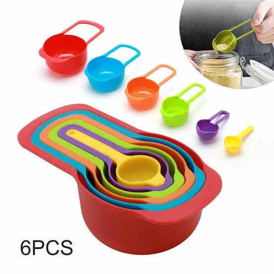 6pcs Measuring Cup