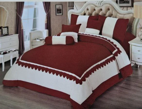 7 Pcs Comforter Set