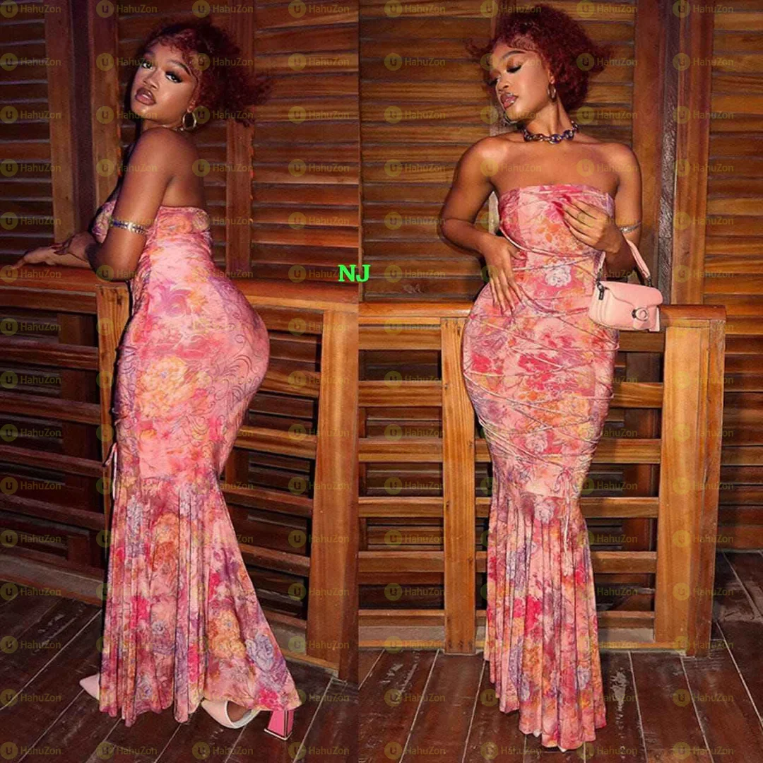 Solid Flutter-sleeve Pink Midi Dresses