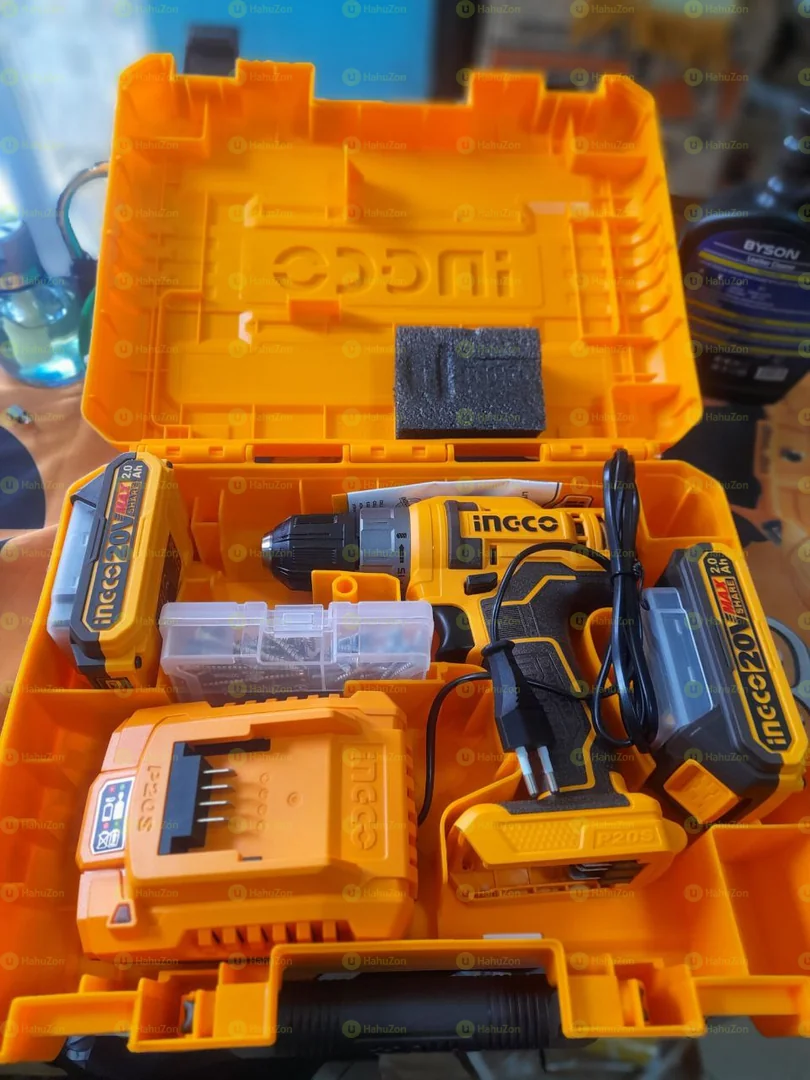 ቻርጀር ድሪል 20ቮልት ድሪል በኢንኮ ብራንድ