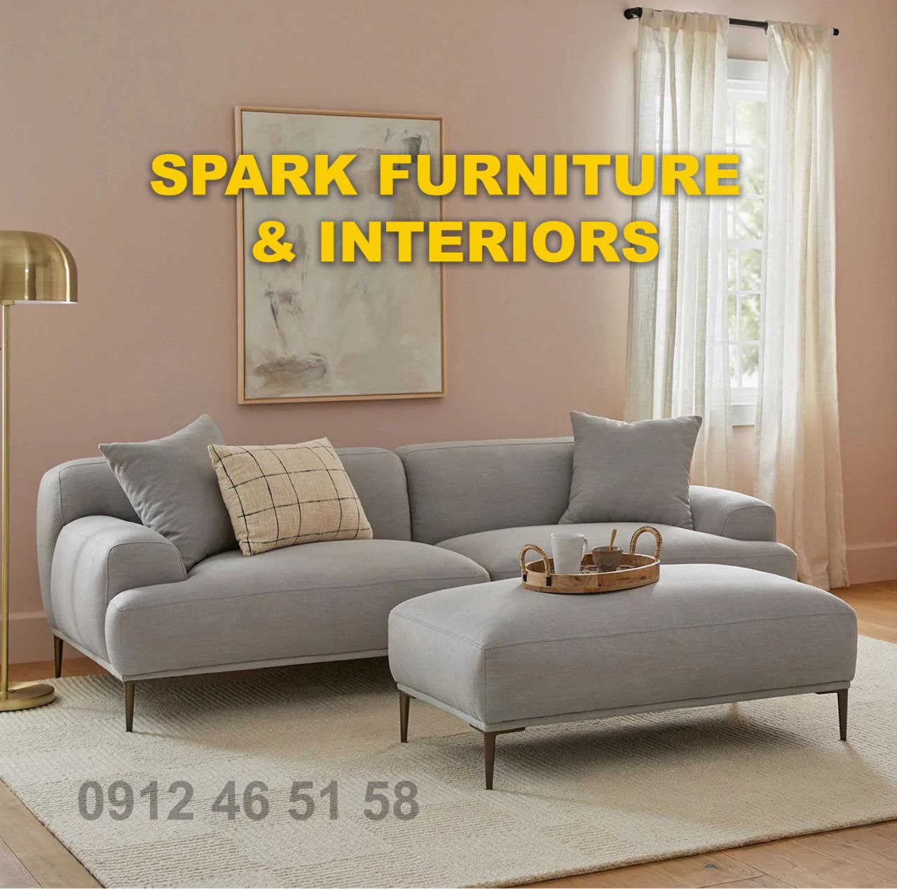 Sofa S-073  3+2+1+1 Set