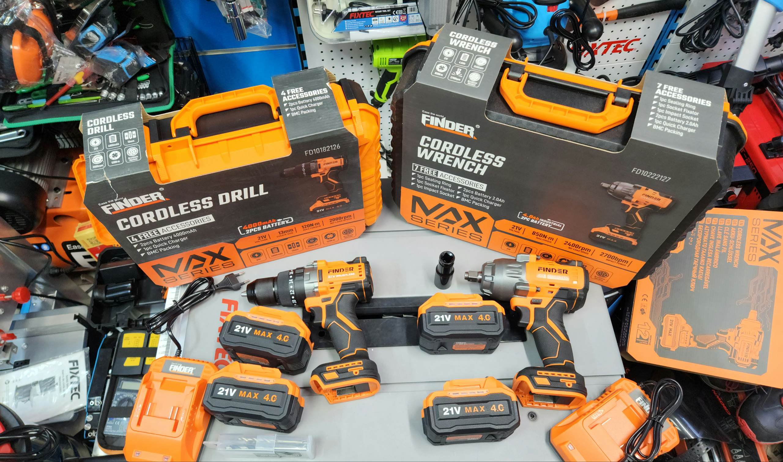 Brushless Finder Max Serious 21V