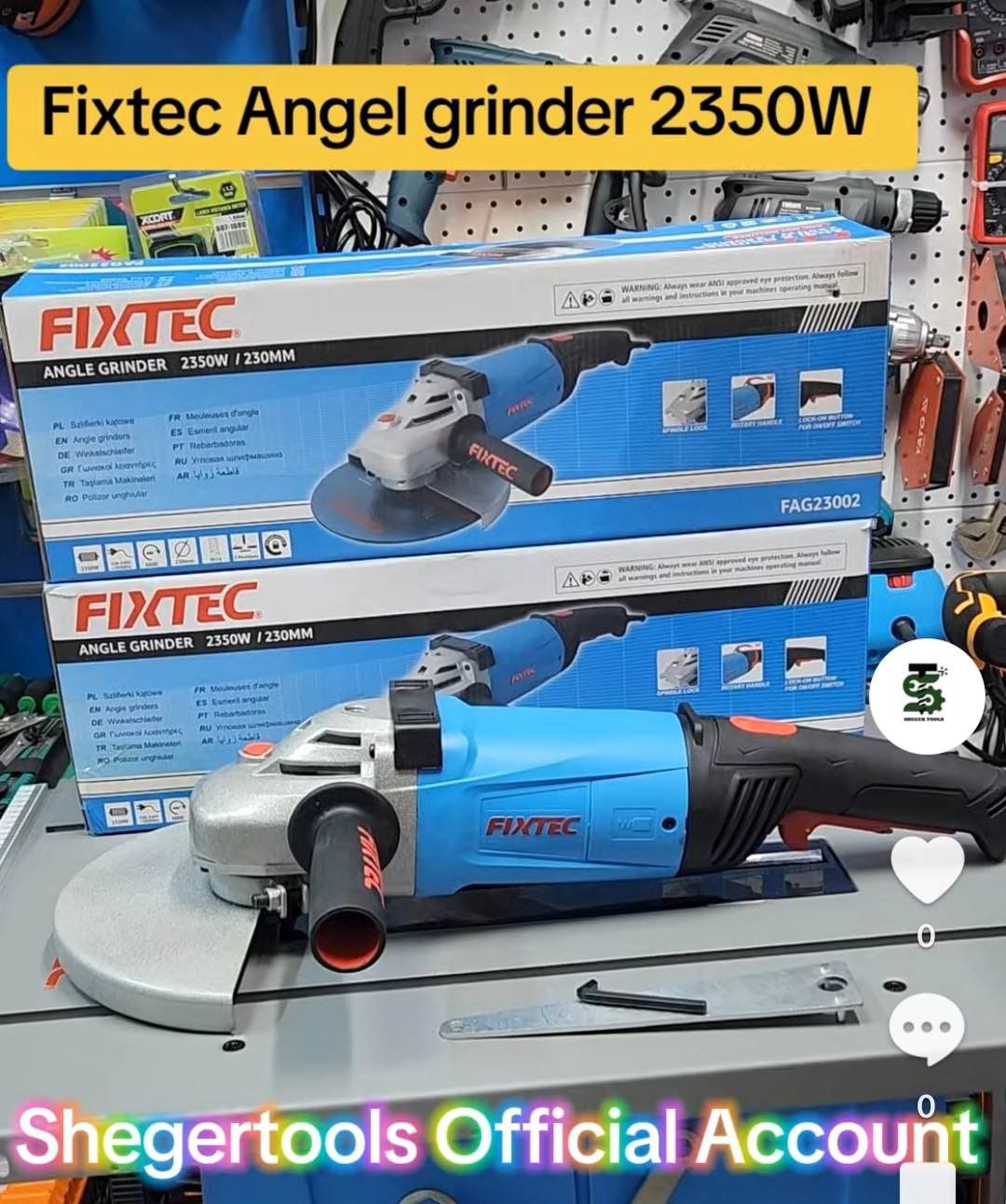 Heavy Duty Angel Grinder 2350W