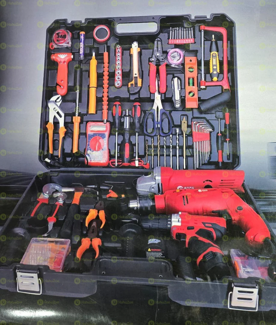 Edon Toolset with Drill and Grinder