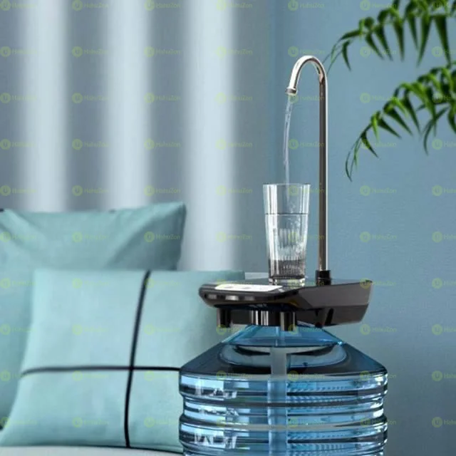 ከጃር ላይ ውሃ መሳቢያ