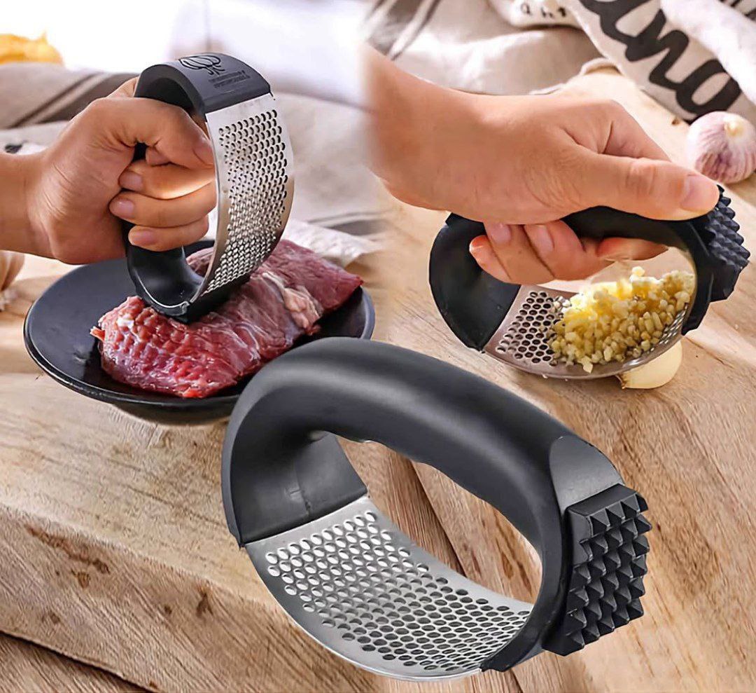 3 In 1 Garlic Press Chopper