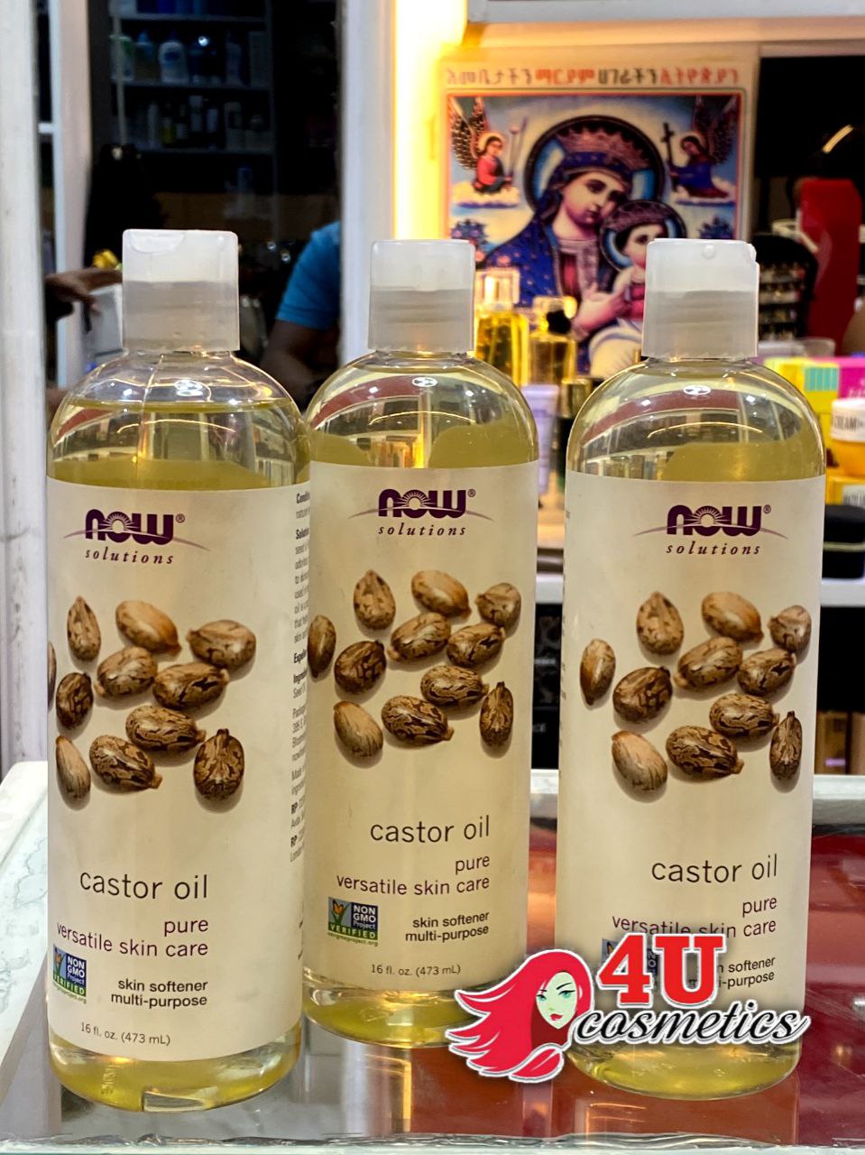 Now Solutions Castor Oil