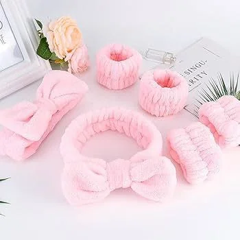 Hair and Hand Bands for Face Wash