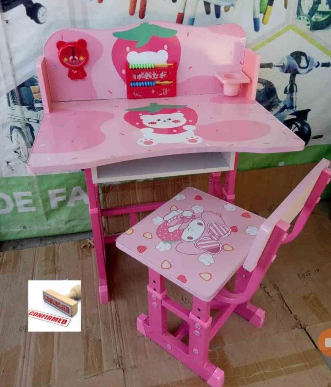 Children's Study Table And Chair