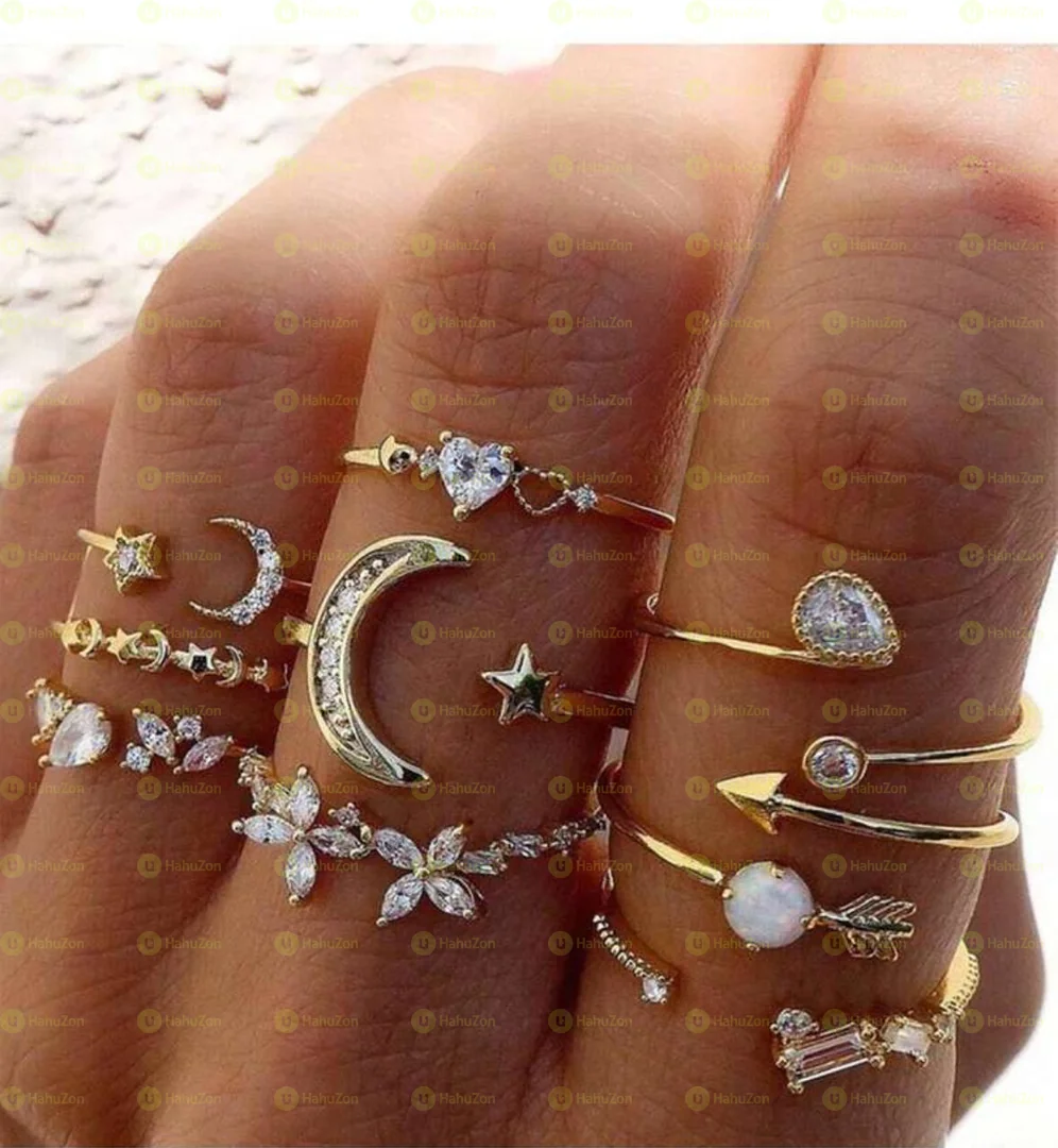 9pcs Ring