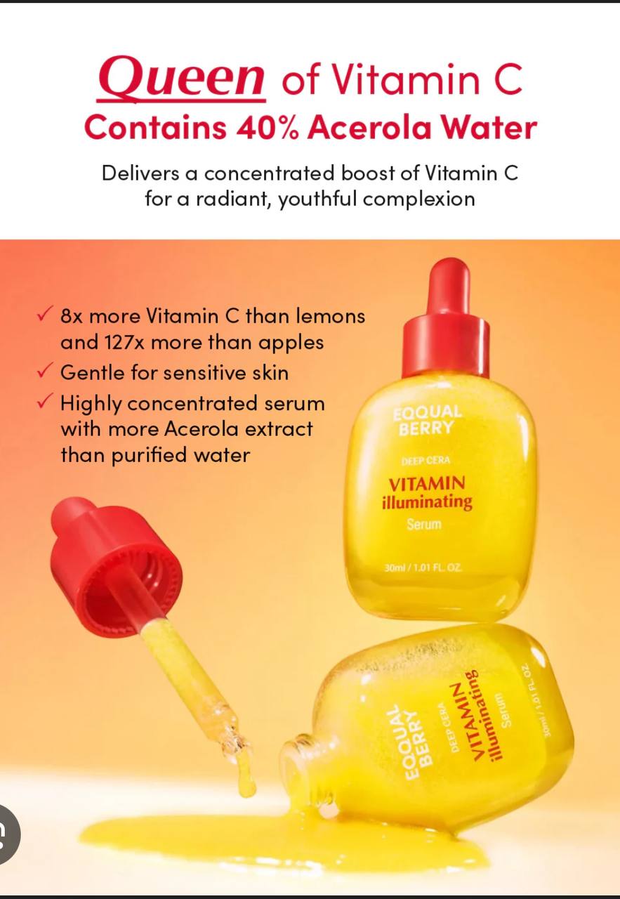 EQQUAL BERRY Vitamin Illuminating serum