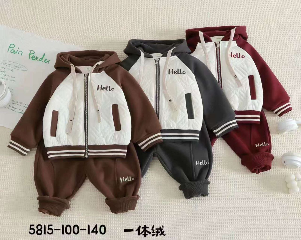 2 Pcs Baby Kids Outfit