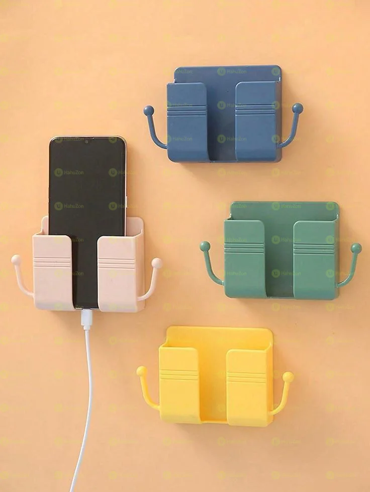 Wall Mounted Phone Holder Charging Stand