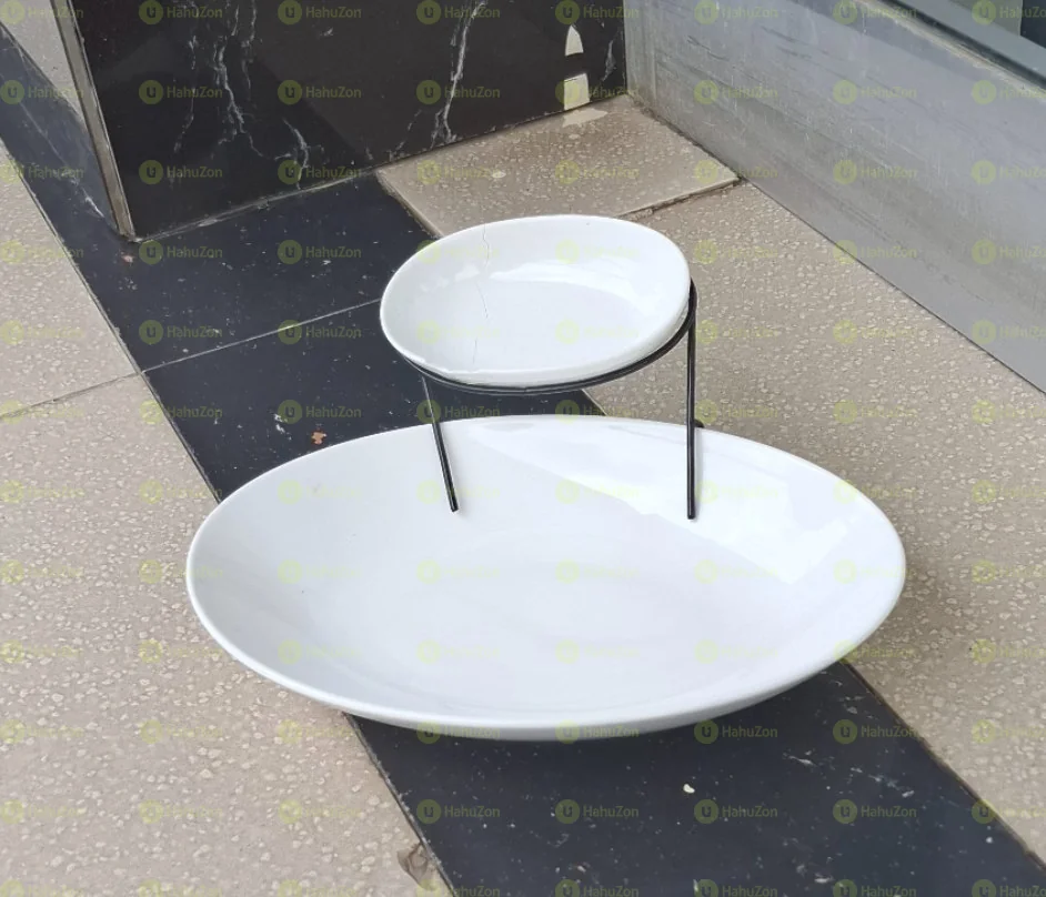 2 in 1 Porcelain  Dessert Bowel