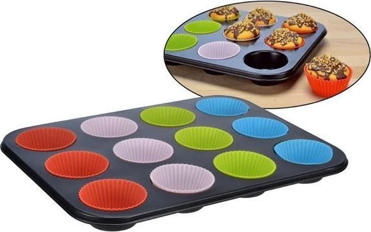 12 Muffin Cup Cake Pan